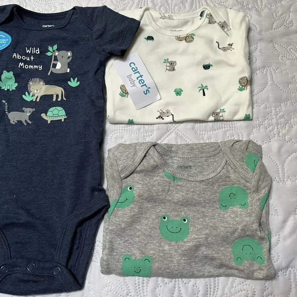 NWT Carter's 5 Piece Bodysuit Bundle Size 6m